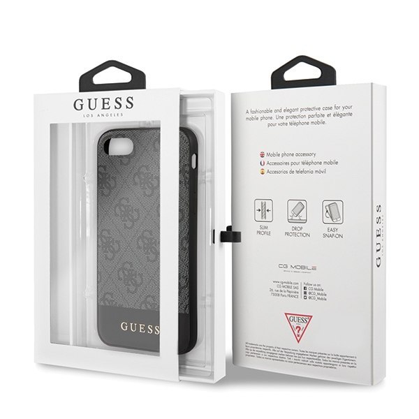 Guess GUHCI8G4GLGR iPhone 7/8/SE 2020 /SE 2022 szary hardcase
